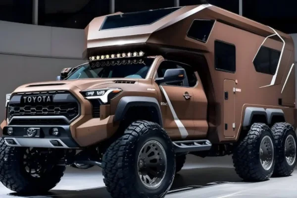 2025 Toyota 6×6 Camper Van